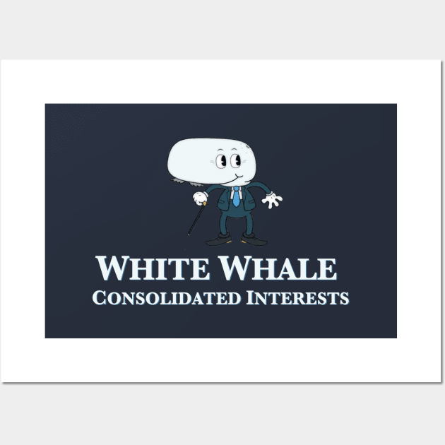 White Whale Consolidated Industries Wall Art by SubwayTokin